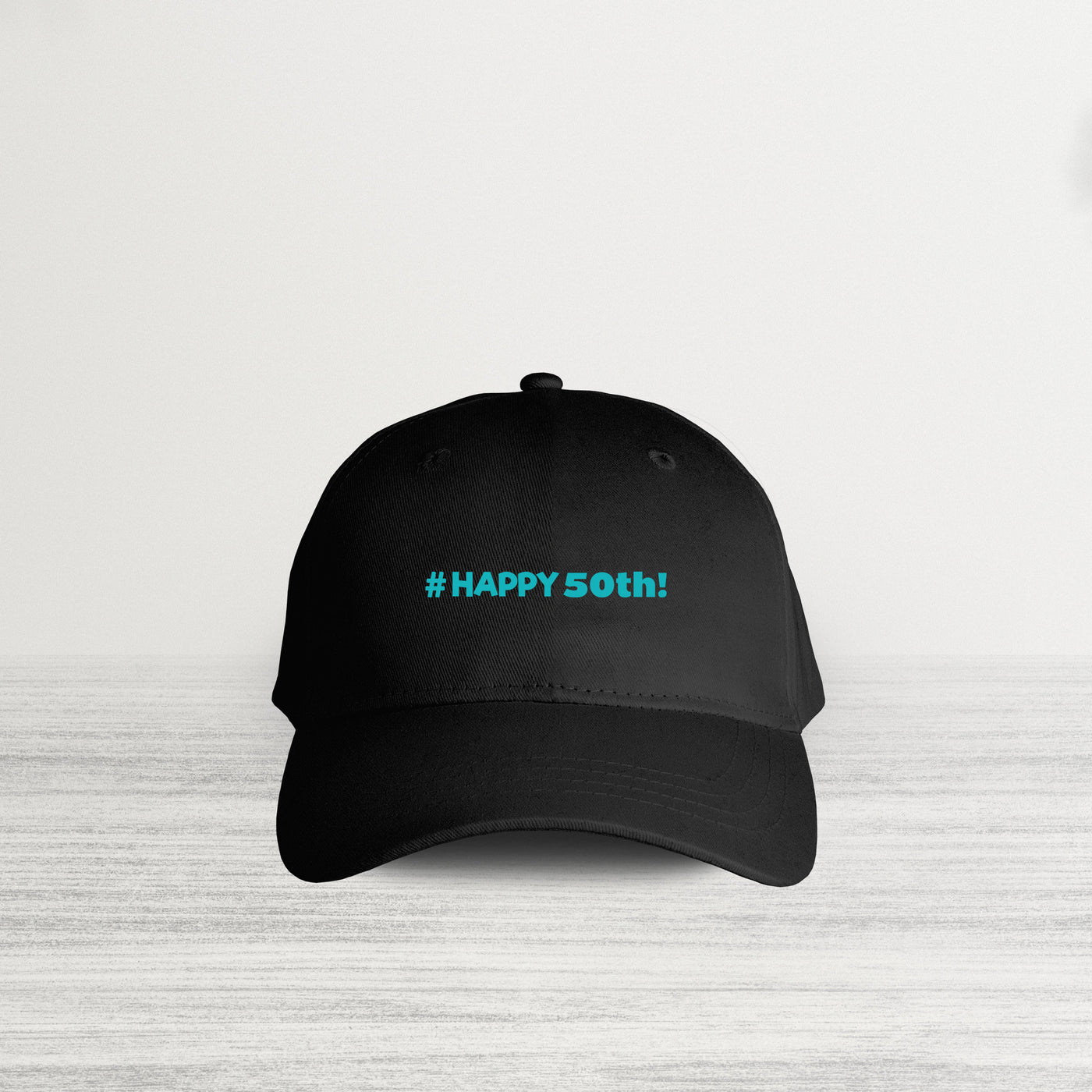 #HAPPY 50 B Bluish Green HAT