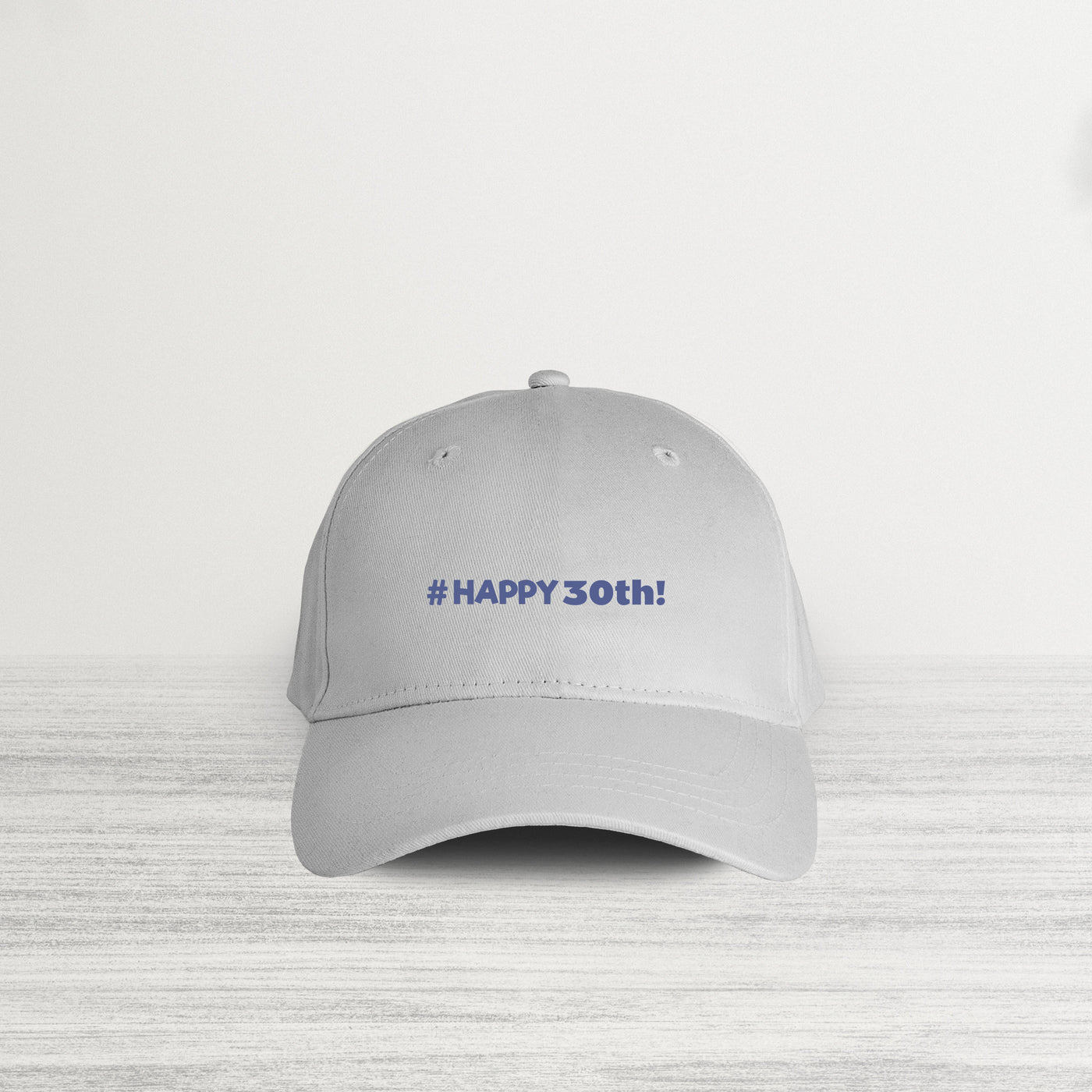 #HAPPY 30 W Purple HAT