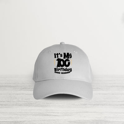 It's My 100th Birthday HAT