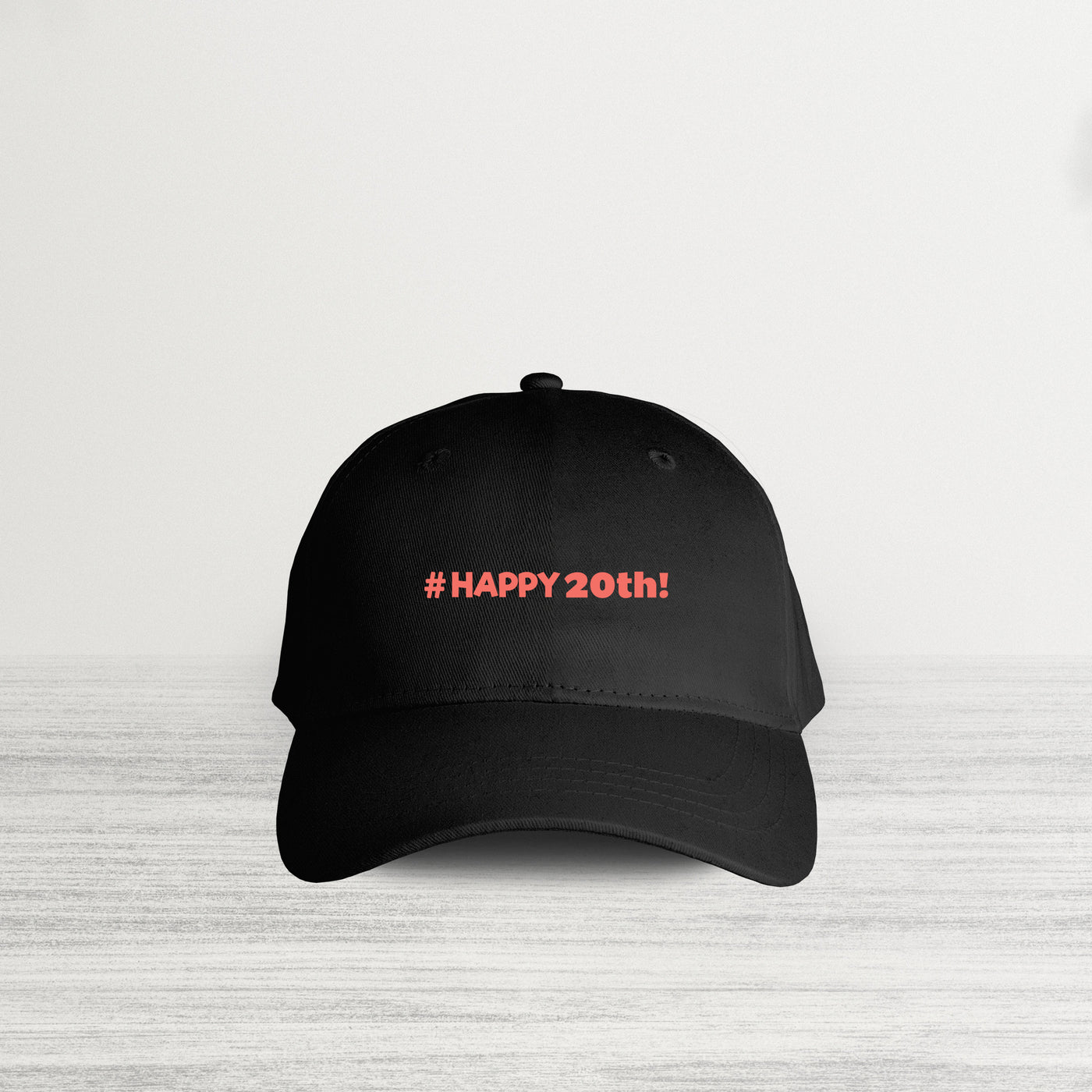 #HAPPY 20 B Orange HAT