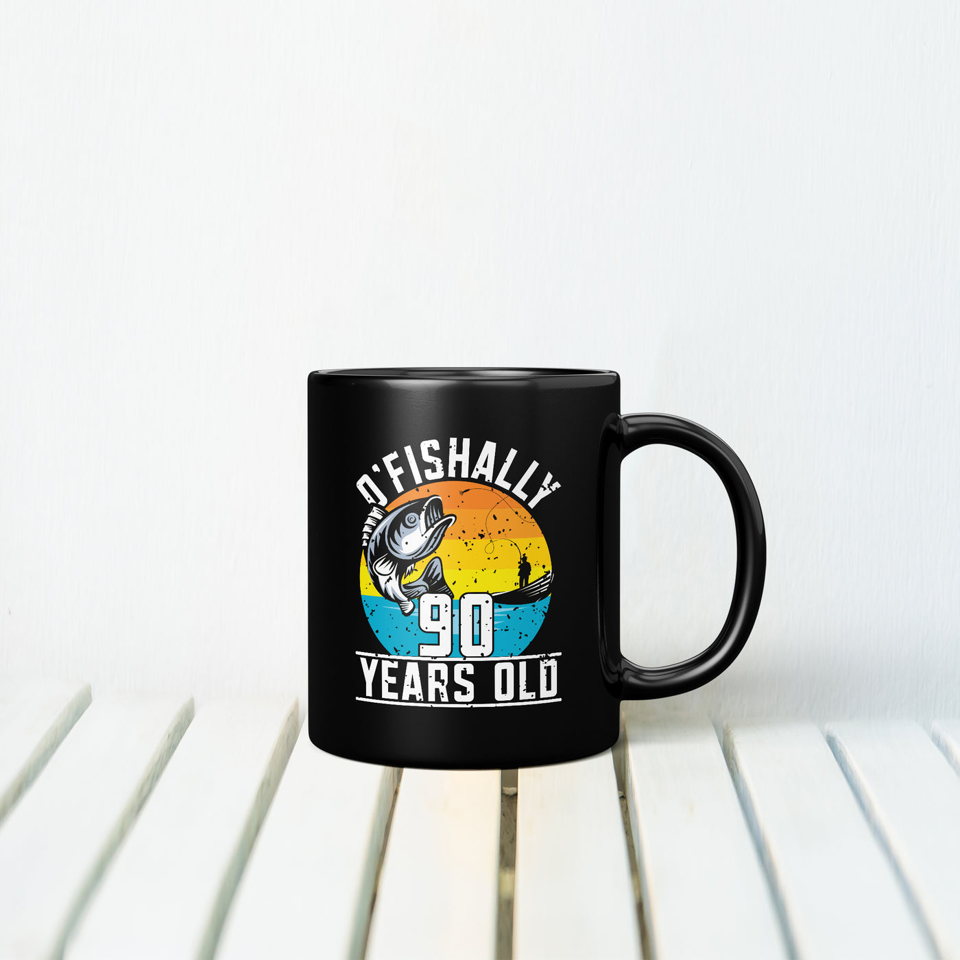 O’FISHALLY-90 Years Old MUG