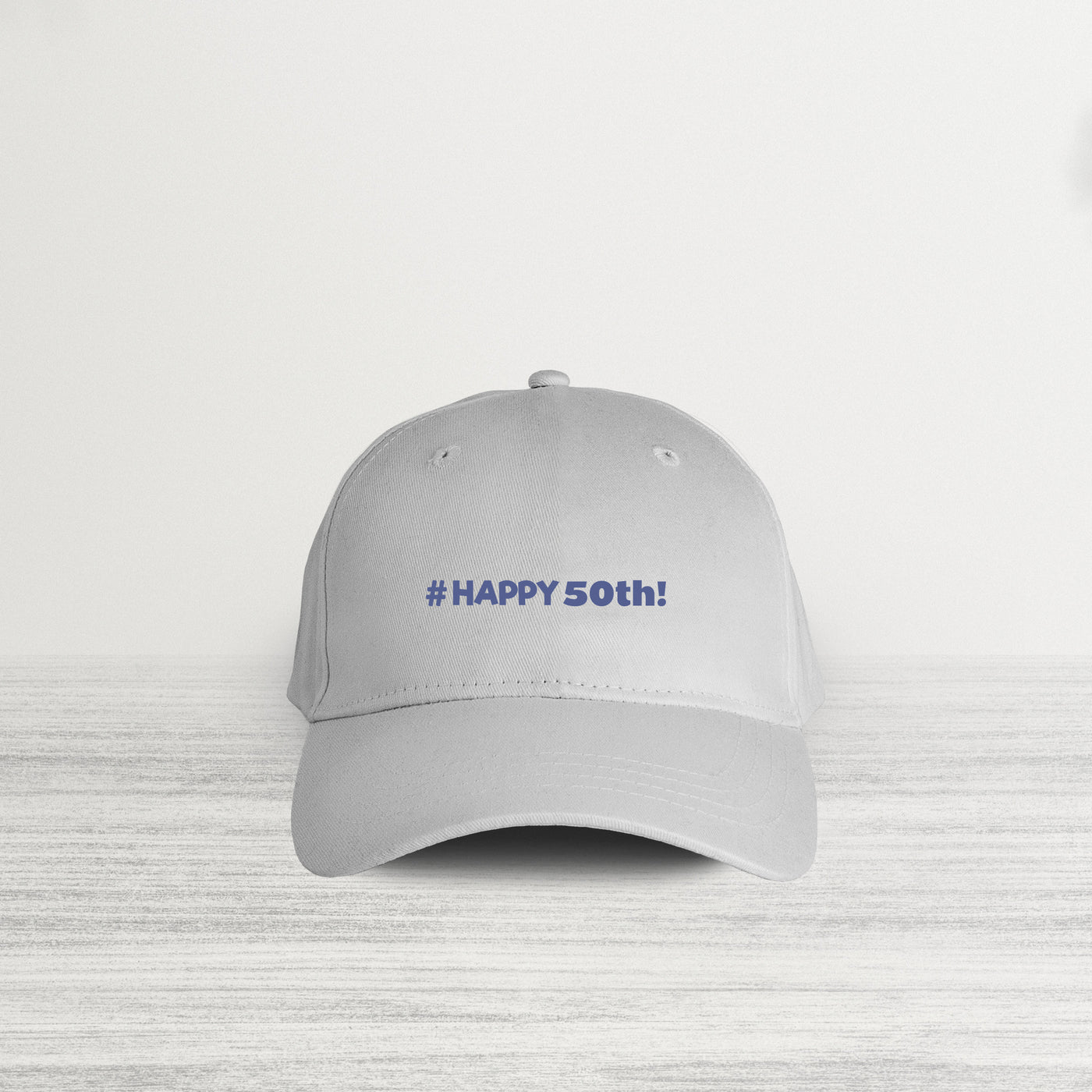 #HAPPY 50 W Purple HAT
