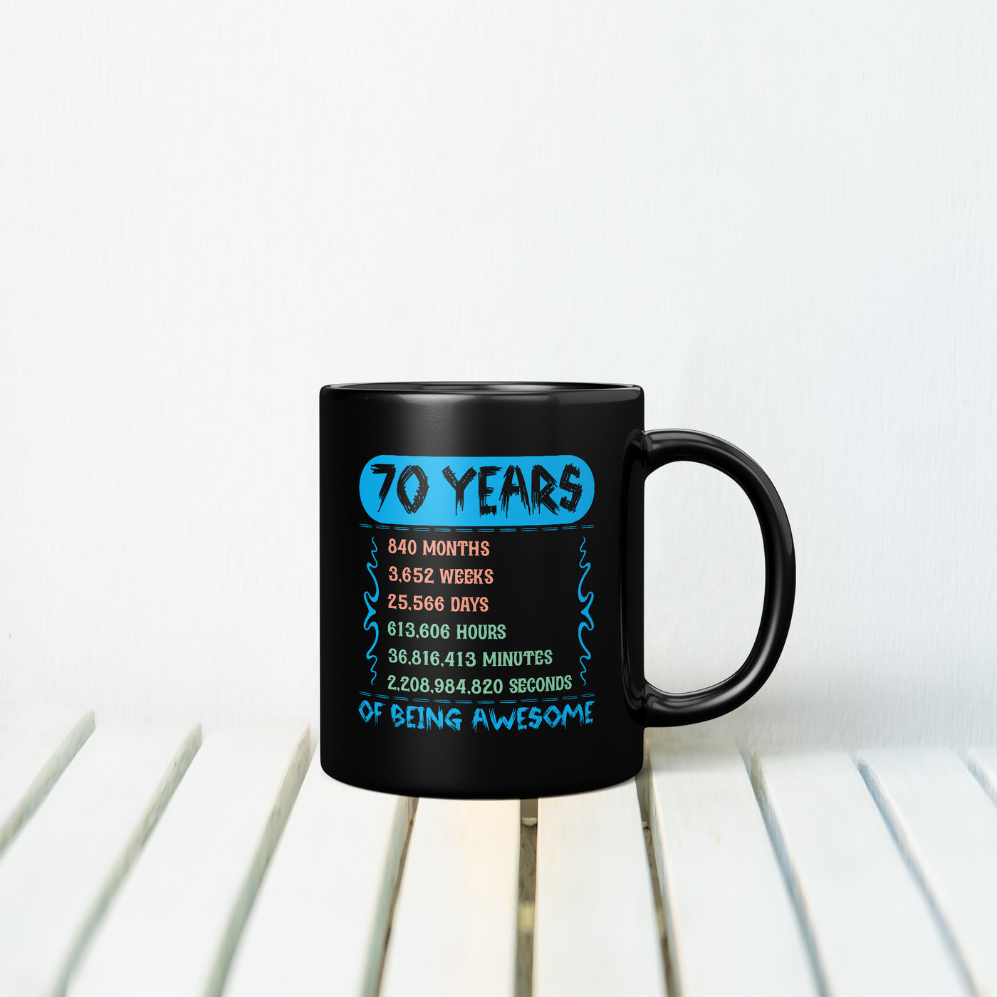 70 Years Being Awesome MUG