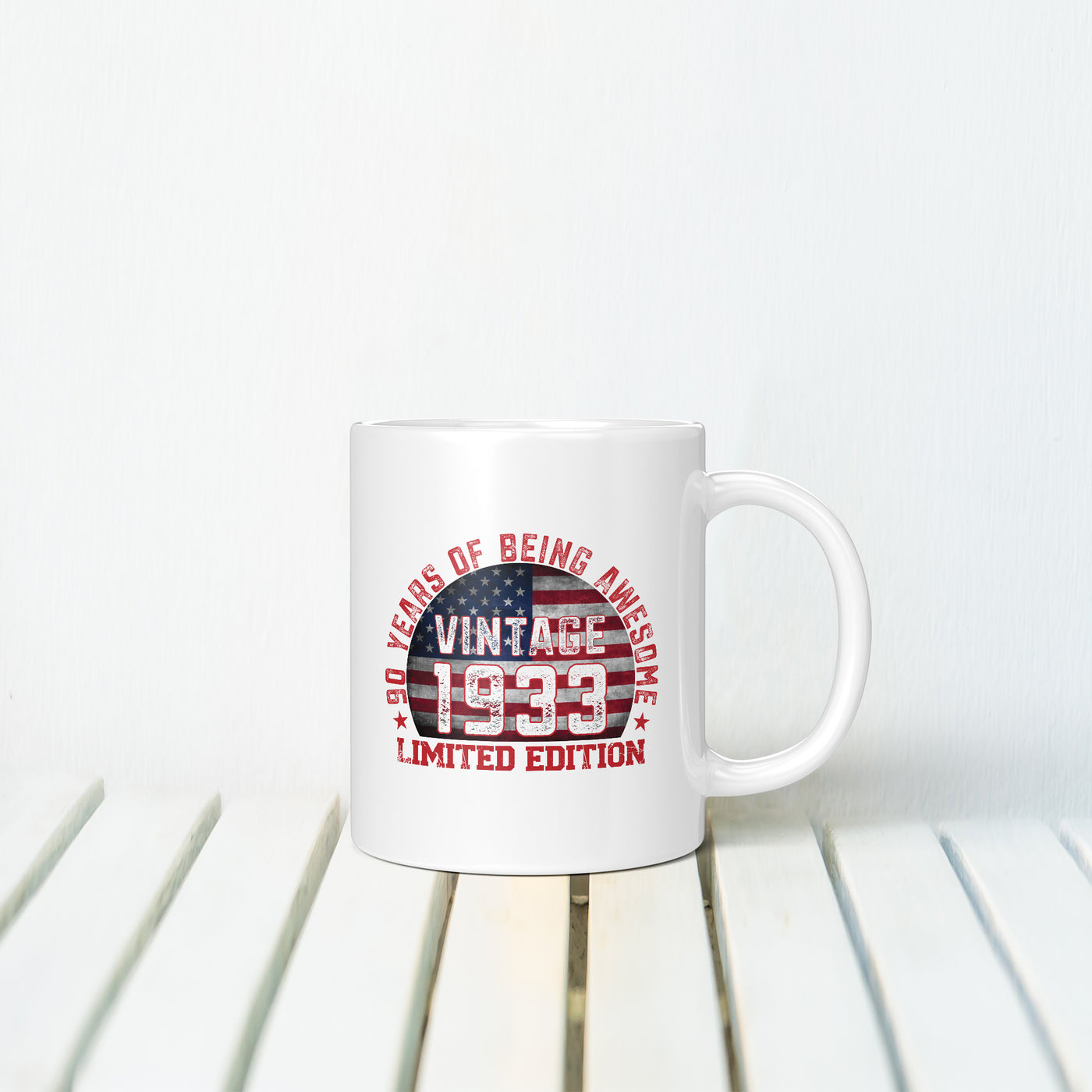 90 YEARS OF BEING AWESOME LIMITED MUG