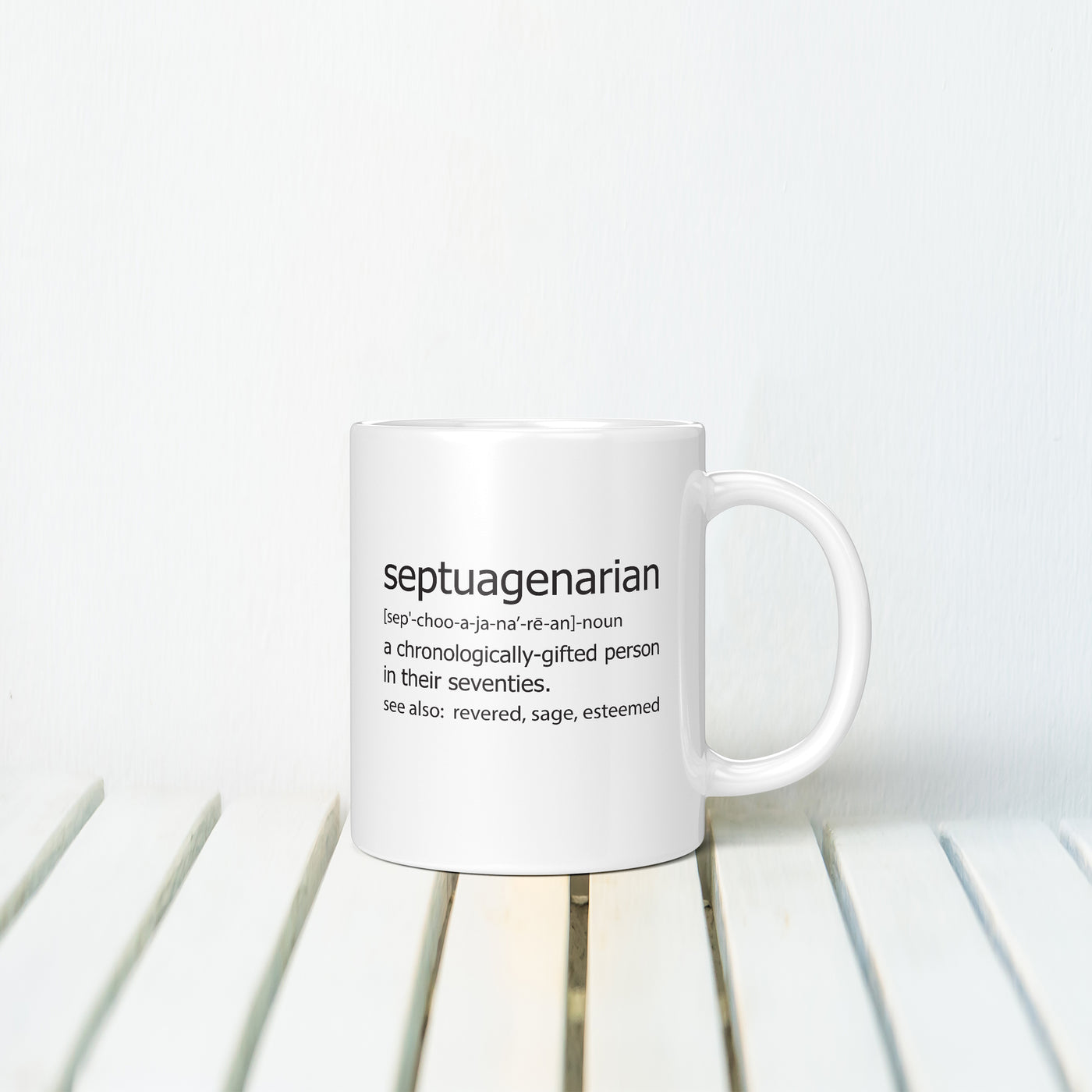 Septuagenarian MUG