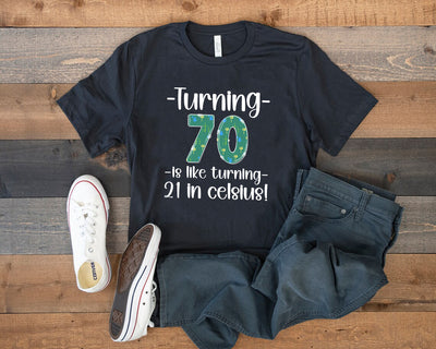 Turning 70 Is Like Turning 21 in Celsius